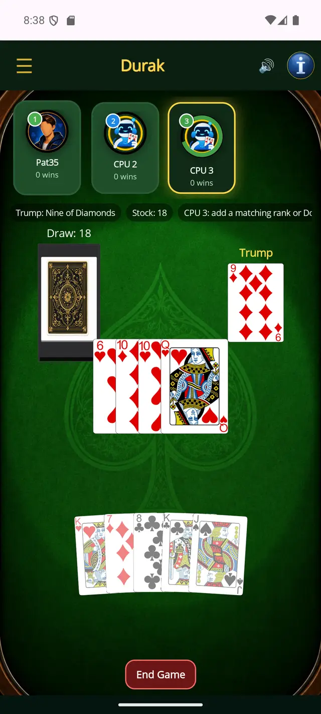 Durak — The defence